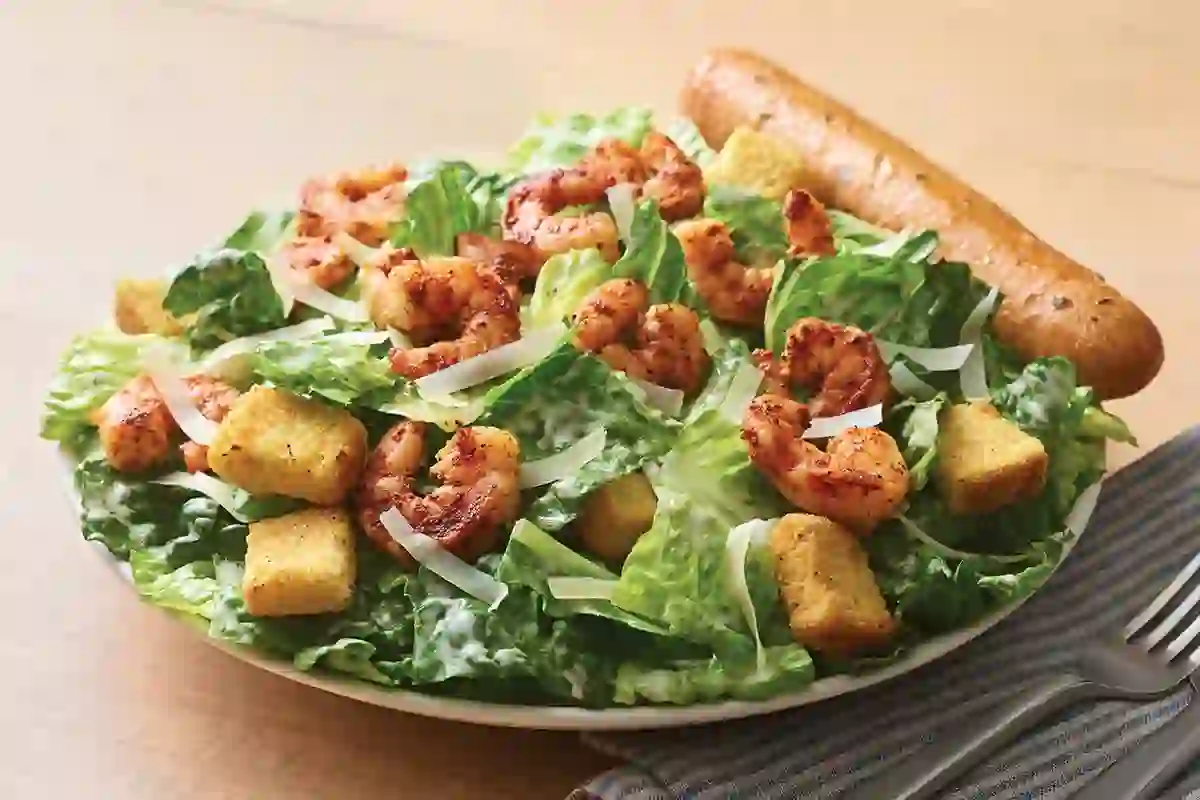 Applebee's Blackened Shrimp Caesar Salad