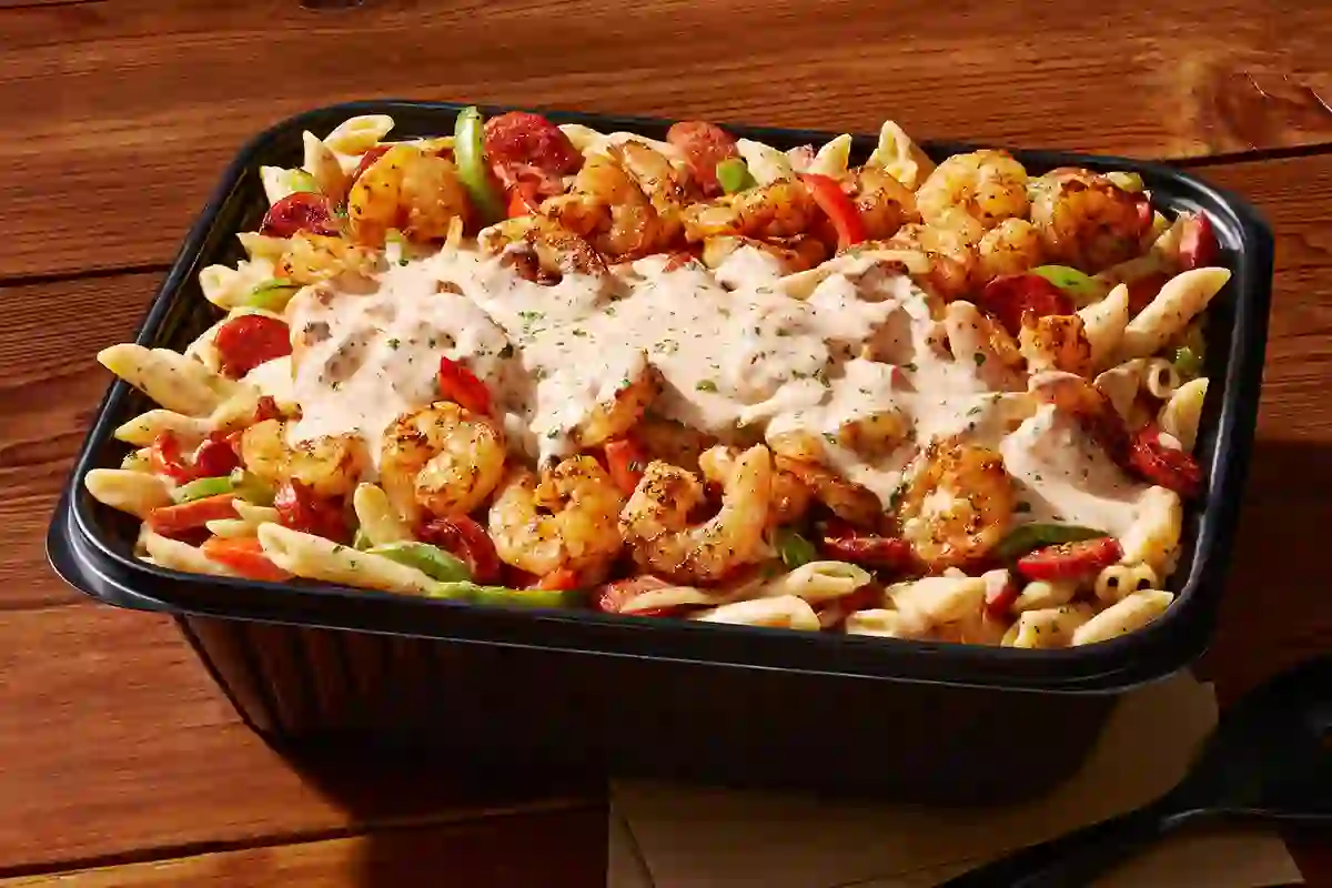 Blackened Shrimp & Sausage Penne