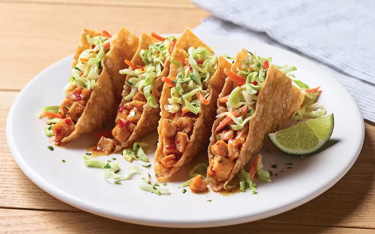 Applebee's Chicken Wonton Tacos