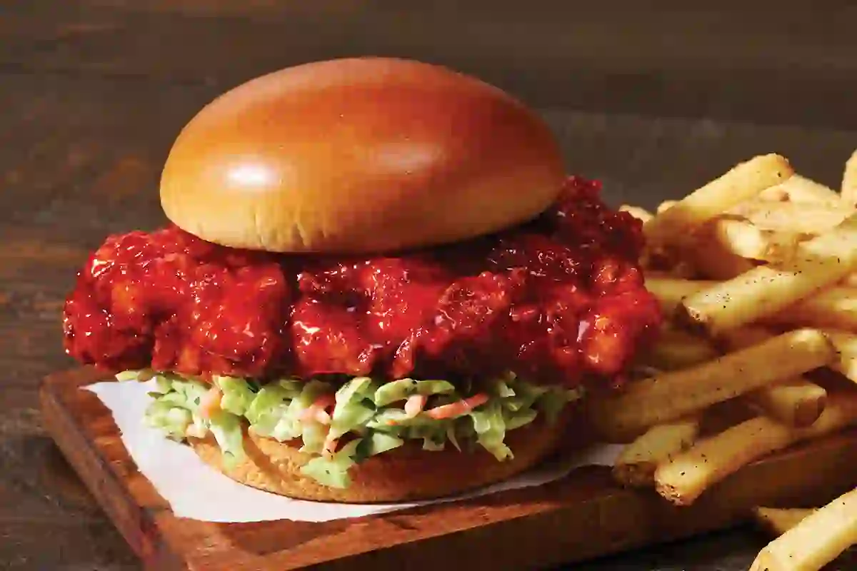 Applebee's Sweet & Spicy Chicken Sandwich