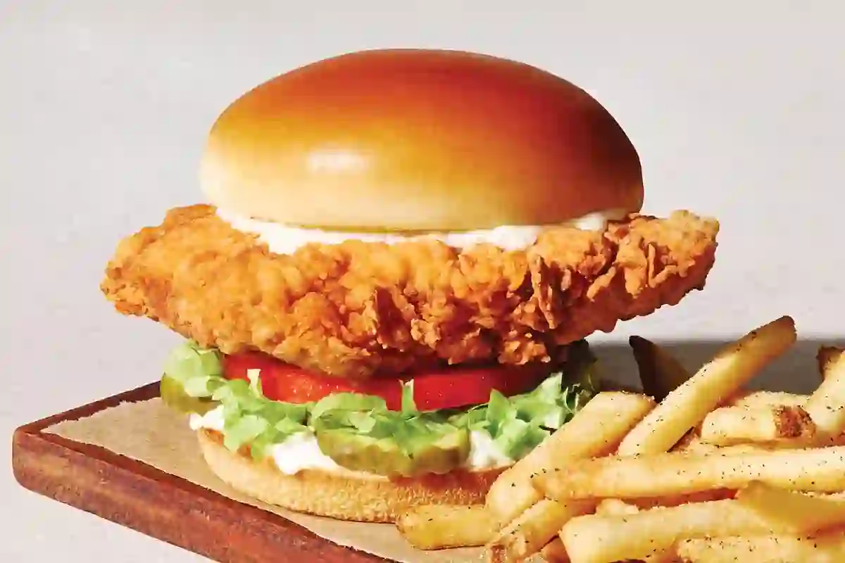 The NEW Big Cluckin' Chicken Sandwich
